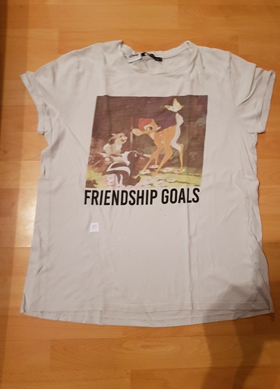  Triko Bambi Friendship Goals s kolouškem, velikost XL